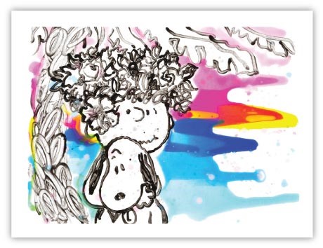 Tom Everhart Beneath the Palms - The Love Croissant